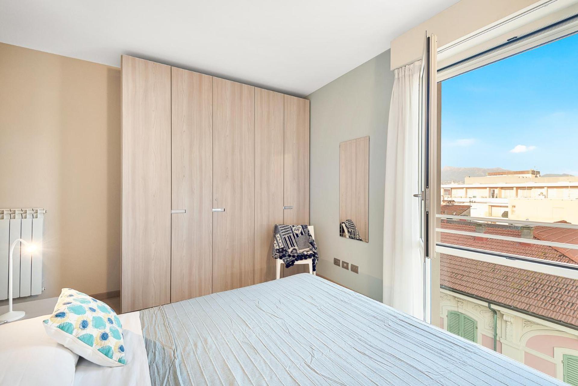 וירג'יו Levante Appartamento Di Pregio, Terrazza E Vista Panoramica Sul Mare E La Citta מראה חיצוני תמונה